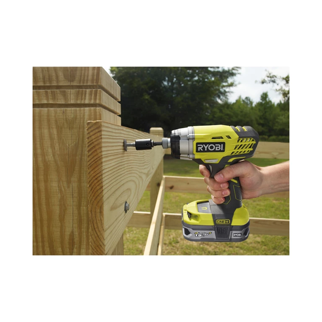 Ryobi Гвинтоверт імпульсний RiD1801M ONE+ 18В 3200об·хв 220Нм 1.2кг без АКБ та ЗП, фото , изображение 3 | SNABZHENIE.com.ua Ryobi Гвинтоверт імпульсний RiD1801M ONE+ 18В 3200об·хв 220Нм 1.2кг без АКБ та ЗП, фото , изображение 3 | SNABZHENIE.com.ua
