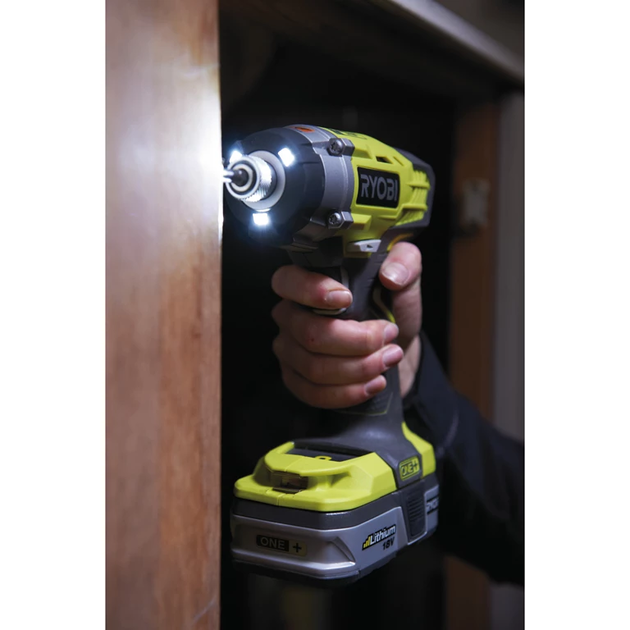 Ryobi Гвинтоверт імпульсний RiD1801M ONE+ 18В 3200об·хв 220Нм 1.2кг без АКБ та ЗП, фото , изображение 4 | SNABZHENIE.com.ua Ryobi Гвинтоверт імпульсний RiD1801M ONE+ 18В 3200об·хв 220Нм 1.2кг без АКБ та ЗП, фото , изображение 4 | SNABZHENIE.com.ua