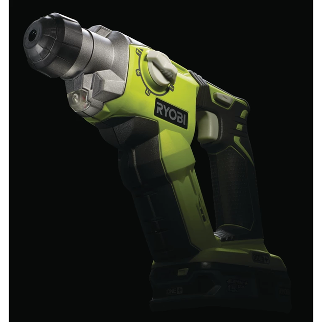 Ryobi Перфоратор ONE+ R18SDS-0 SDS+ 18В, 16мм, 1.3Дж, 4 режими работи, 1,7кг (без АКБ і ЗП), фото , изображение 6 | SNABZHENIE.com.ua Ryobi Перфоратор ONE+ R18SDS-0 SDS+ 18В, 16мм, 1.3Дж, 4 режими работи, 1,7кг (без АКБ і ЗП), фото , изображение 6 | SNABZHENIE.com.ua