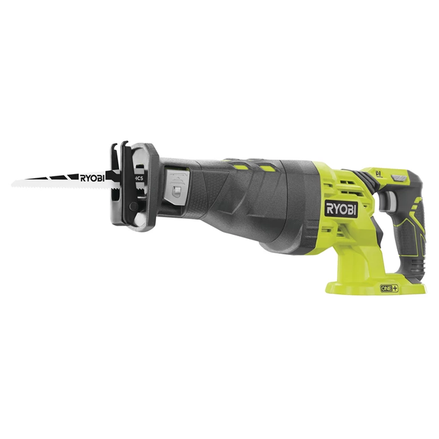 Ryobi Пила шабельна акумуляторна R18RS-0 ONE+ 18В пропил 200мм хід 28мм 2.4кг без АКБ та ЗП, фото , зображення 2 | SNABZHENIE.com.ua Ryobi Пила шабельна акумуляторна R18RS-0 ONE+ 18В пропил 200мм хід 28мм 2.4кг без АКБ та ЗП, фото , зображення 2 | SNABZHENIE.com.ua