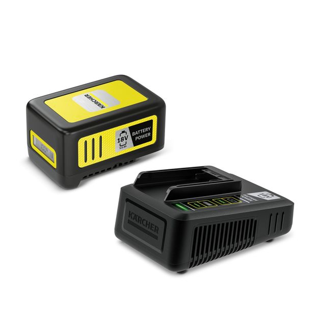 Karcher Набір швидкозарядний, 18V, 5 Ah (акумулятор + ЗП), фото  | SNABZHENIE.com.ua
