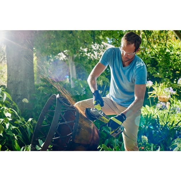 Ryobi Шліфмашина кутова акумуляторна R18AG7-0 безщіткова 125мм ONE+ 18В 11000об·хв 2.2кг без АКБ та ЗП, фото , зображення 6 | SNABZHENIE.com.ua Ryobi Шліфмашина кутова акумуляторна R18AG7-0 безщіткова 125мм ONE+ 18В 11000об·хв 2.2кг без АКБ та ЗП, фото , зображення 6 | SNABZHENIE.com.ua