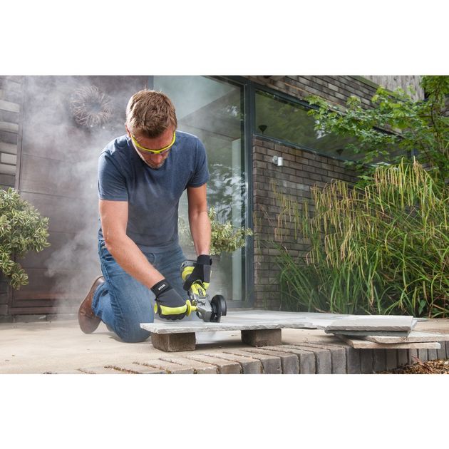 Ryobi Шліфмашина кутова акумуляторна R18AG7-0 безщіткова 125мм ONE+ 18В 11000об·хв 2.2кг без АКБ та ЗП, фото , зображення 5 | SNABZHENIE.com.ua Ryobi Шліфмашина кутова акумуляторна R18AG7-0 безщіткова 125мм ONE+ 18В 11000об·хв 2.2кг без АКБ та ЗП, фото , зображення 5 | SNABZHENIE.com.ua