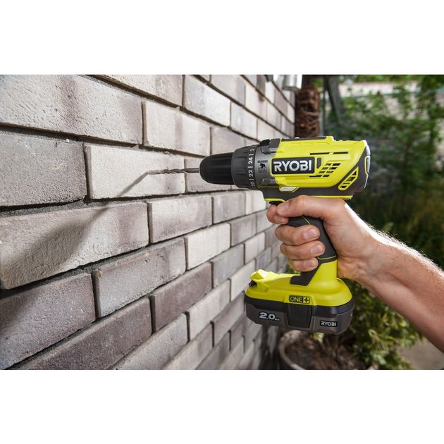 Ryobi Шурупокрут-дриль ударний акумуляторний R18PD3-0 ONE+ 18В 50Нм 500·1800об·хв 1.3кг без АКБ та ЗП, фото , зображення 5 | SNABZHENIE.com.ua Ryobi Шурупокрут-дриль ударний акумуляторний R18PD3-0 ONE+ 18В 50Нм 500·1800об·хв 1.3кг без АКБ та ЗП, фото , зображення 5 | SNABZHENIE.com.ua