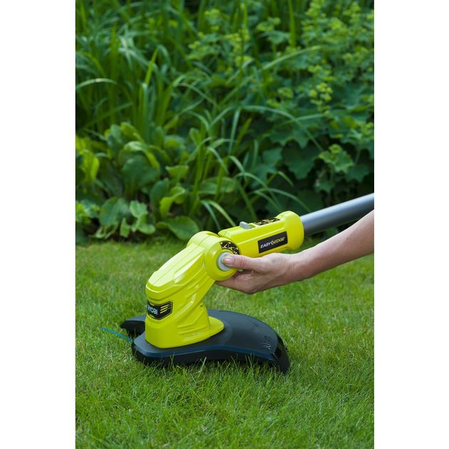 Ryobi Тример садовий акумуляторний ONE+ OLT1832 18В 25-30см телескоп.штанга регулювання кута нахилу 2.3кг без АКБ та ЗП, фото , изображение 5 | SNABZHENIE.com.ua Ryobi Тример садовий акумуляторний ONE+ OLT1832 18В 25-30см телескоп.штанга регулювання кута нахилу 2.3кг без АКБ та ЗП, фото , изображение 5 | SNABZHENIE.com.ua