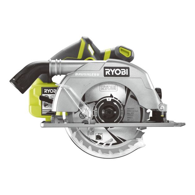 Ryobi Пила дискова акумуляторна R18CS7-0 ONE+ безщіткова 18В 184мм 2.8кг без АКБ та ЗП, фото , изображение 3 | SNABZHENIE.com.ua Ryobi Пила дискова акумуляторна R18CS7-0 ONE+ безщіткова 18В 184мм 2.8кг без АКБ та ЗП, фото , изображение 3 | SNABZHENIE.com.ua