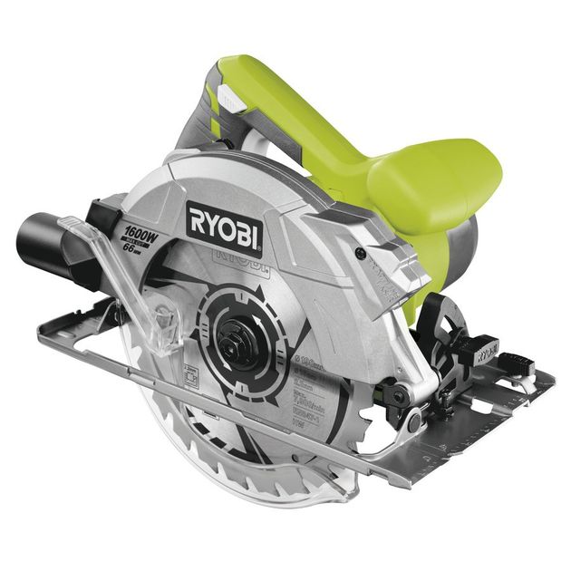Ryobi Пила дискова RCS1600-K 1600Вт 190мм, 66мм 5000 об/хв, фото  | SNABZHENIE.com.ua