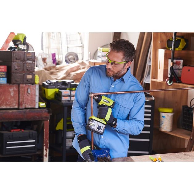 Ryobi Фен будівельний ONE+ R18HG-0 18В, 0 - 470° C, 170л /хв (без АКБ і ЗП), фото , зображення 6 | SNABZHENIE.com.ua Ryobi Фен будівельний ONE+ R18HG-0 18В, 0 - 470° C, 170л /хв (без АКБ і ЗП), фото , зображення 6 | SNABZHENIE.com.ua