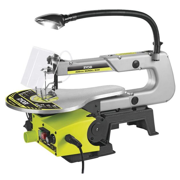 Ryobi Лобзик стаціонарний RSW1240G 125Вт, 550-1700об•хв, хід 20мм, ріжуча здатність 405мм, фото  | SNABZHENIE.com.ua