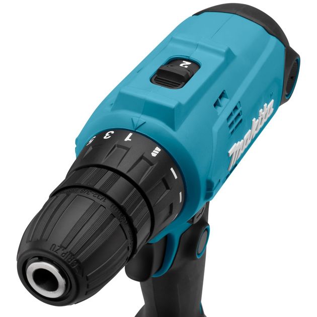 Makita Шурупокрут-дриль DF0300 320Вт 21·42Нм 0–450·0–1500об·хв 1.2кг, фото , зображення 7 | SNABZHENIE.com.ua Makita Шурупокрут-дриль DF0300 320Вт 21·42Нм 0–450·0–1500об·хв 1.2кг, фото , зображення 7 | SNABZHENIE.com.ua