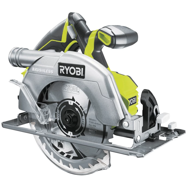Ryobi Пила дискова акумуляторна R18CS7-0 ONE+ безщіткова 18В 184мм 2.8кг без АКБ та ЗП, фото  | SNABZHENIE.com.ua