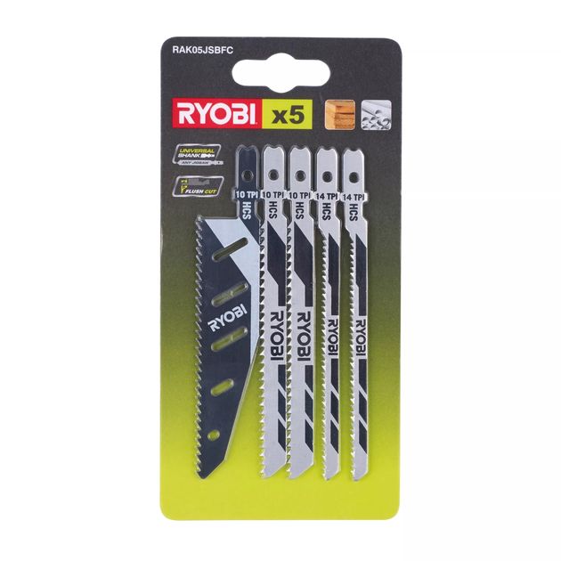 Ryobi Пилочки для лобзика RAK05JSBFC, набір 5шт, фото , зображення 3 | SNABZHENIE.com.ua Ryobi Пилочки для лобзика RAK05JSBFC, набір 5шт, фото , зображення 3 | SNABZHENIE.com.ua