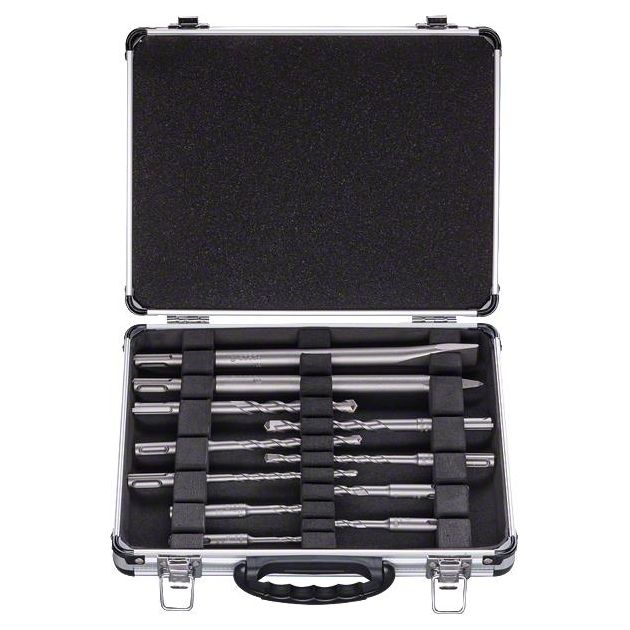 Bosch Набір SDS Plus зубил і бурів Eco Plus-1, кейс, фото , изображение 2 | SNABZHENIE.com.ua