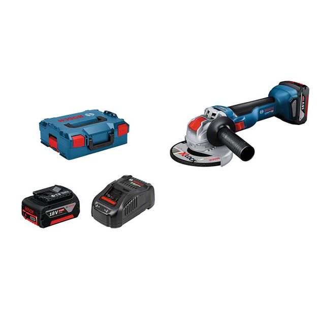 Bosch Professional GWX 18V-10 акумуляторна, 2x5.0 Аг, L-BOXX 136, фото , изображение 2 | SNABZHENIE.com.ua