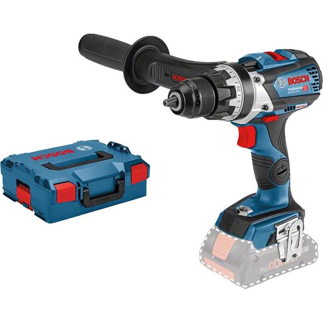 Bosch Professional GSR 18V-110 C, solo (без АКБ і ЗП), L-BOXX 136, фото , изображение 2 | SNABZHENIE.com.ua