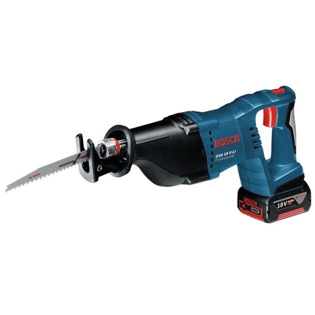 Bosch Пила шабельна акумуляторна GKS 18 V-LI, 18В, пропил 250мм, хід 24мм, без АКБ та ЗП, фото  | SNABZHENIE.com.ua
