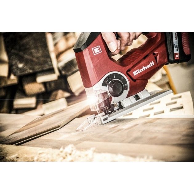 Einhell Лобзик TC-JS 18LI-Solo акумуляторний PXC 18В 2700об·хв хід 20мм 1.63кг без АКБ та ЗП, фото , изображение 5 | SNABZHENIE.com.ua Einhell Лобзик TC-JS 18LI-Solo акумуляторний PXC 18В 2700об·хв хід 20мм 1.63кг без АКБ та ЗП, фото , изображение 5 | SNABZHENIE.com.ua