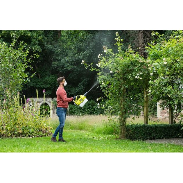 Ryobi Обприскувач-розпилювач акумуляторний ОNE+ RY18FGA-0 2л 18В 0.12л/хв 2.8кг без АКБ та ЗП, фото , изображение 7 | SNABZHENIE.com.ua Ryobi Обприскувач-розпилювач акумуляторний ОNE+ RY18FGA-0 2л 18В 0.12л/хв 2.8кг без АКБ та ЗП, фото , изображение 7 | SNABZHENIE.com.ua