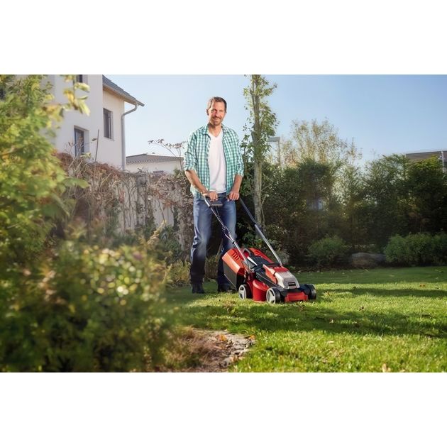Einhell Газонокосарка акумуляторна GE-CM 18/30 Li PXC 18В 1x3А·год 30см 25л 8.56кг, фото , изображение 3 | SNABZHENIE.com.ua Einhell Газонокосарка акумуляторна GE-CM 18/30 Li PXC 18В 1x3А·год 30см 25л 8.56кг, фото , изображение 3 | SNABZHENIE.com.ua