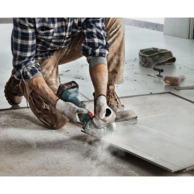 Bosch Шліфмашина кутова акумуляторна GWS 180, 125мм, 18В 1х4.0Аг, 11000об/хв, безщіткова, 1.6кг, фото , изображение 6 | SNABZHENIE.com.ua