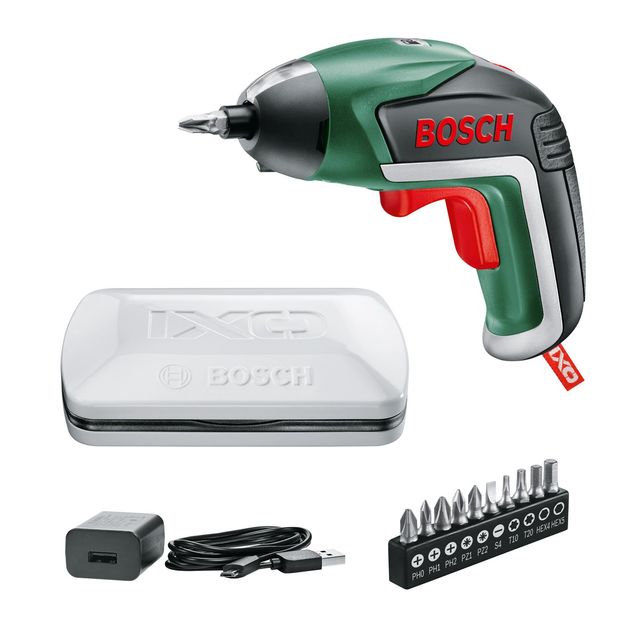 Bosch IXO V (medium), 4.5 Нм, 10 бит, 1 насадка, коробка, фото , зображення 2 | SNABZHENIE.com.ua