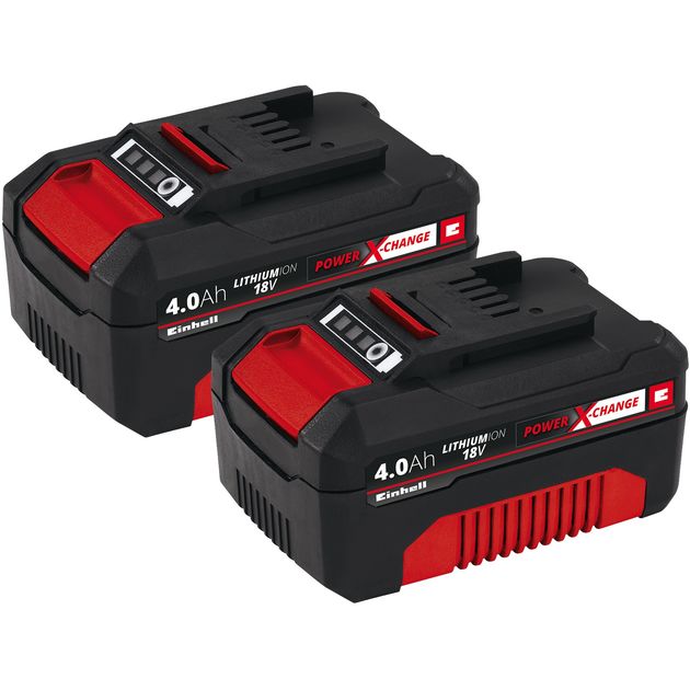 Einhell Акумулятор Twinpack 18V 4.0Ah, PXC Plus, 2шт., 1.47кг, фото  | SNABZHENIE.com.ua