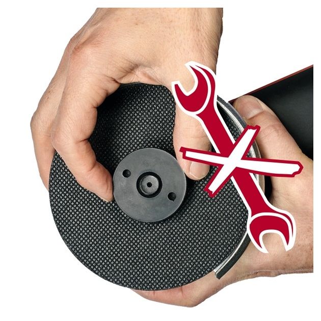 Einhell Шліфмашина кутова AXXIO 18/115 Q аккум., SOLO, 18В, 115 мм, безщіткова (без АКБ та ЗП), фото , зображення 4 | SNABZHENIE.com.ua Einhell Шліфмашина кутова AXXIO 18/115 Q аккум., SOLO, 18В, 115 мм, безщіткова (без АКБ та ЗП), фото , зображення 4 | SNABZHENIE.com.ua