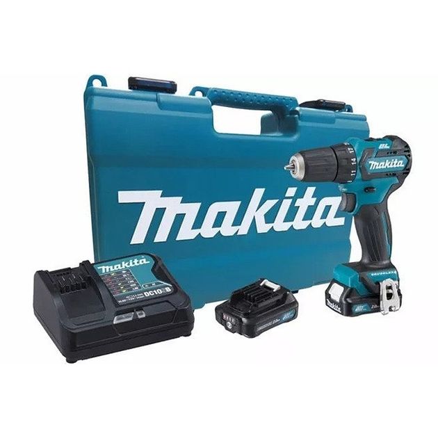 Makita Шуруповерт DF332DSAE, 10.8, 2 Ач, 0-4501500 об/хв, фото , зображення 4 | SNABZHENIE.com.ua