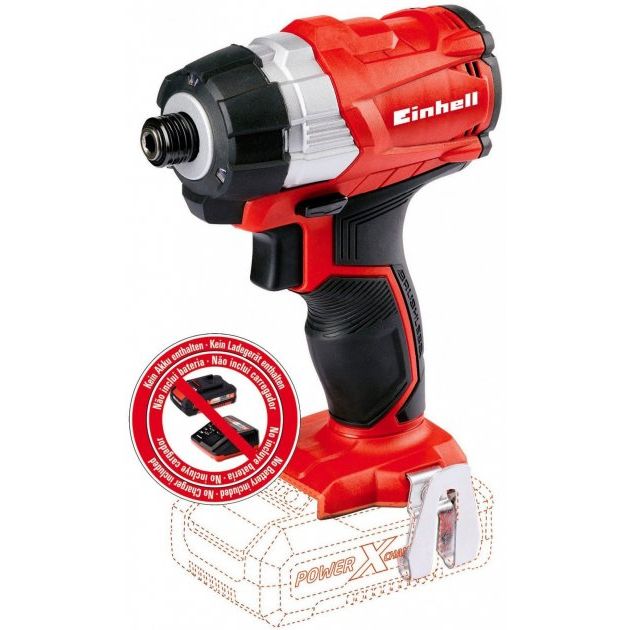 Einhell Шуруповерт ударний безщітковий TP-CI 18 Li BL Solo, акум. безщіточий, 2300 об/хв, 150 Нм, фото  | SNABZHENIE.com.ua
