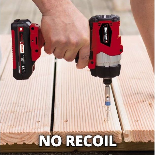Einhell Шуруповерт ударний TE-CI 18/1 Li акум., Solo, 0-2300 об/хв, 140 Нм, фото , изображение 4 | SNABZHENIE.com.ua Einhell Шуруповерт ударний TE-CI 18/1 Li акум., Solo, 0-2300 об/хв, 140 Нм, фото , изображение 4 | SNABZHENIE.com.ua