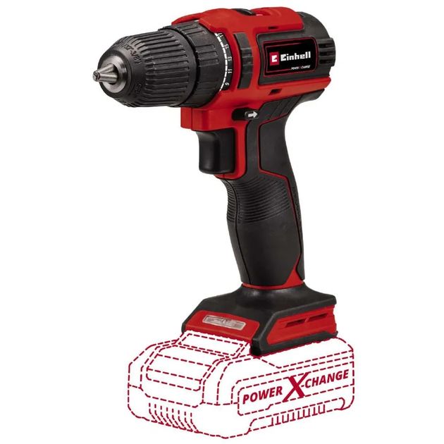 Einhell Шуруповерт ударний безщітковий TE-CD 18/40 Li BL - Solo, 18 В, 40 Нм, 1.19 кг, фото  | SNABZHENIE.com.ua