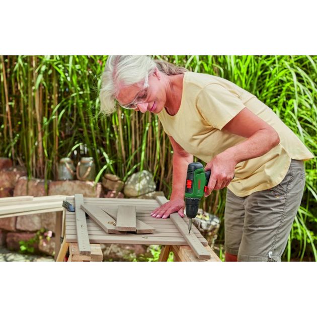 Bosch Шуруповерт-дриль EasyDrill 1200, 12В, 2х1.5Ач, 30Нм, набір свердл і біт, 0.94кг, кейс, фото , изображение 4 | SNABZHENIE.com.ua Bosch Шуруповерт-дриль EasyDrill 1200, 12В, 2х1.5Ач, 30Нм, набір свердл і біт, 0.94кг, кейс, фото , изображение 4 | SNABZHENIE.com.ua