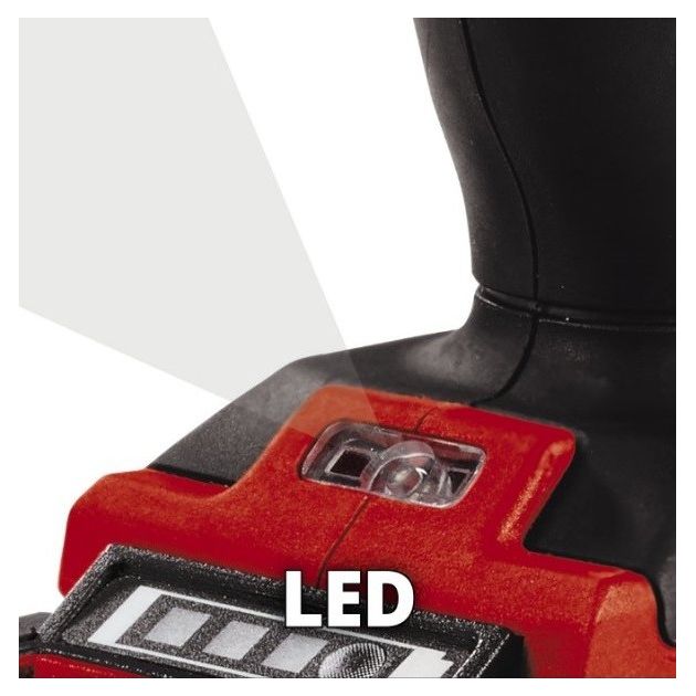 Einhell Шуруповерт-дриль TE-CD 18/40 Li-Solo, PXC, акум., ШЗП, 40Нм, 400/1500 об/хв, 1.25кг, (без АКБ та ЗП), фото , изображение 7 | SNABZHENIE.com.ua Einhell Шуруповерт-дриль TE-CD 18/40 Li-Solo, PXC, акум., ШЗП, 40Нм, 400/1500 об/хв, 1.25кг, (без АКБ та ЗП), фото , изображение 7 | SNABZHENIE.com.ua