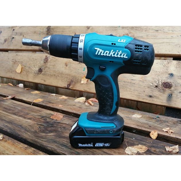 Makita Шуруповерт-дриль DDF453SYX4, акум, 18В, 1.5Ah х 2шт., -400/0-1300 об/хв, 42Нм, 1.6кг, кейс, фото , зображення 3 | SNABZHENIE.com.ua Makita Шуруповерт-дриль DDF453SYX4, акум, 18В, 1.5Ah х 2шт., -400/0-1300 об/хв, 42Нм, 1.6кг, кейс, фото , зображення 3 | SNABZHENIE.com.ua