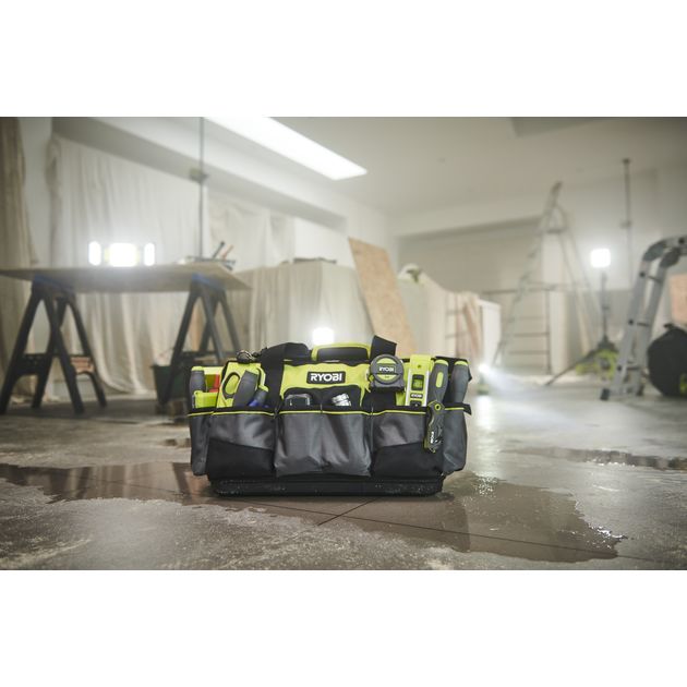 Ryobi Сумка для інструменту RSSMTB1, 33л, жорстка конструкція, поліестер, 29х46х26см, фото , изображение 3 | SNABZHENIE.com.ua
