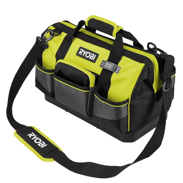 Ryobi Сумка для інструменту RSSSTB1, 22л, жорстка конструкція, поліестер, 20.5х38х29см, фото  | SNABZHENIE.com.ua