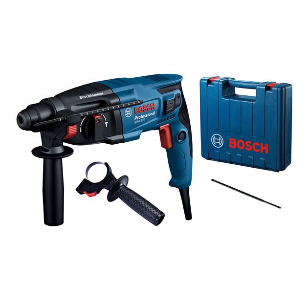 Bosch Перфоратор GBH 220, SDS-plus, 720Вт, 2Дж, 2.3кг, фото , зображення 2 | SNABZHENIE.com.ua Bosch Перфоратор GBH 220, SDS-plus, 720Вт, 2Дж, 2.3кг, фото , зображення 2 | SNABZHENIE.com.ua
