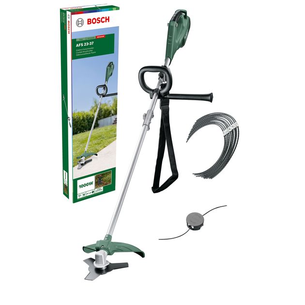 Bosch Тример садовий AFS 23-37, 1000Вт, ліска 37см, ніж 23см, 5.7кг, фото , изображение 3 | SNABZHENIE.com.ua Bosch Тример садовий AFS 23-37, 1000Вт, ліска 37см, ніж 23см, 5.7кг, фото , изображение 3 | SNABZHENIE.com.ua