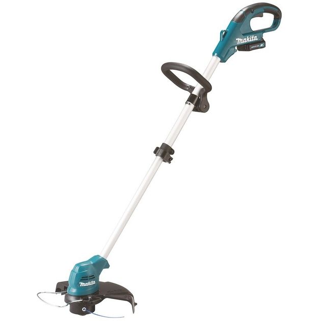 Makita Тример садовий UR100DWAE акумуляторний CXT, 10.8 В 2х2ач, 230мм, 3 кг, фото  | SNABZHENIE.com.ua