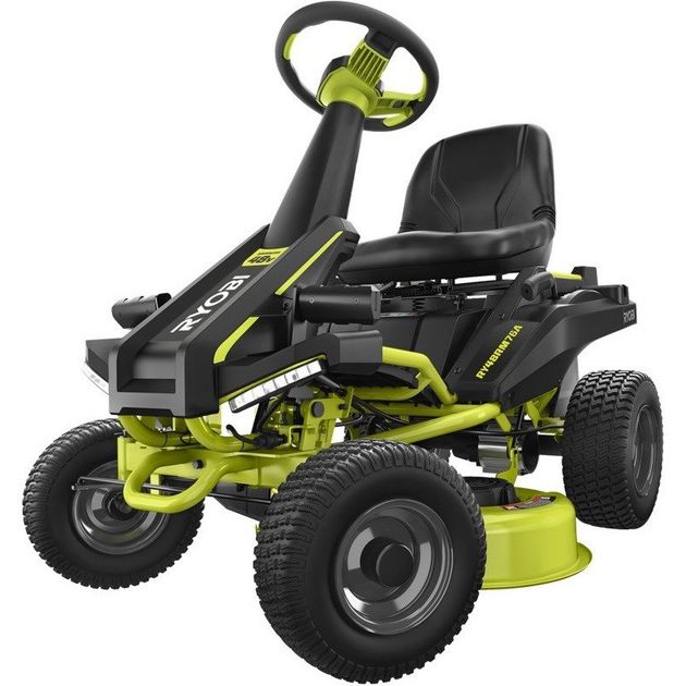 Ryobi Газонокосарка-райдер акумуляторна RY48RM76A 48В акб 1х50А·год 76см 35-115мм до 4000 кв.м фари круїз-контроль 200кг, фото  | SNABZHENIE.com.ua