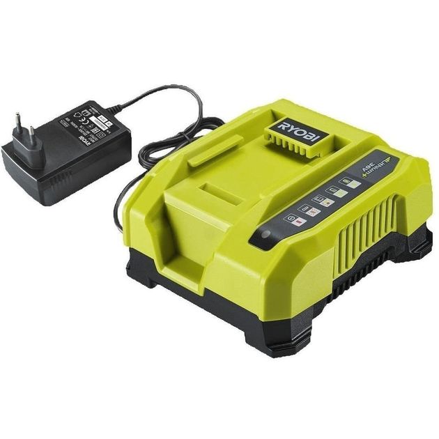 Ryobi Зарядний пристрій RY36C60A, 36В MAX POWER, 6А швидкозарядний, фото , зображення 8 | SNABZHENIE.com.ua Ryobi Зарядний пристрій RY36C60A, 36В MAX POWER, 6А швидкозарядний, фото , зображення 8 | SNABZHENIE.com.ua
