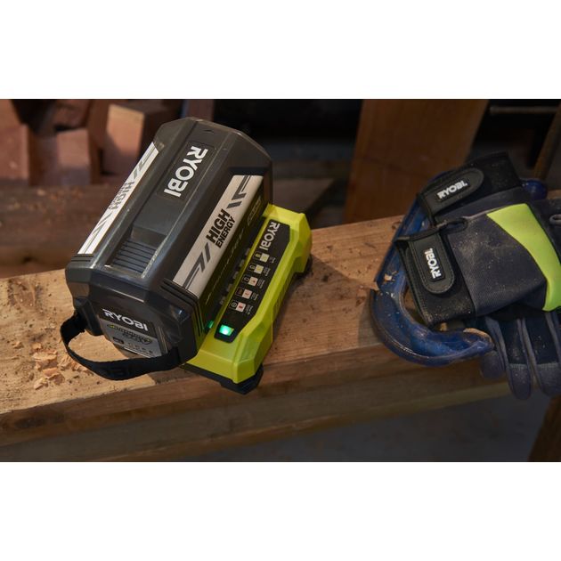 Ryobi Зарядний пристрій RY36C60A, 36В MAX POWER, 6А швидкозарядний, фото , зображення 4 | SNABZHENIE.com.ua Ryobi Зарядний пристрій RY36C60A, 36В MAX POWER, 6А швидкозарядний, фото , зображення 4 | SNABZHENIE.com.ua