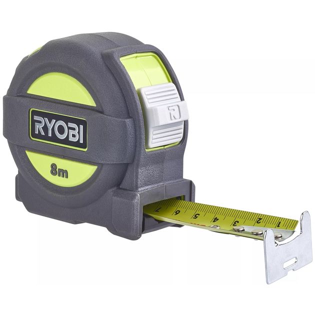 Ryobi Рулетка RTM8M, 8м х 25мм, фото  | SNABZHENIE.com.ua