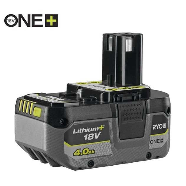 Ryobi Акумулятор ONE+ RB1840X 18В 4А·год 0.7кг, фото , зображення 2 | SNABZHENIE.com.ua Ryobi Акумулятор ONE+ RB1840X 18В 4А·год 0.7кг, фото , зображення 2 | SNABZHENIE.com.ua