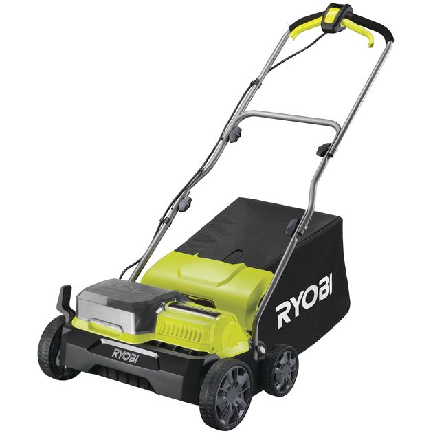Ryobi Аератор-скарифікатор акумуляторний ONE+ RY18SFX35A-240 18В акб 2х4А·год 35см 55л 10кг, фото  | SNABZHENIE.com.ua