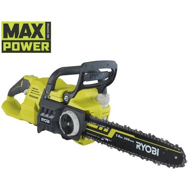 Ryobi Пила ланцюгова акумуляторна RY36CSX35A-0 36В MAX POWER шина 35см Oregon безщіткова 5.1кг без АКБ та ЗП, фото  | SNABZHENIE.com.ua