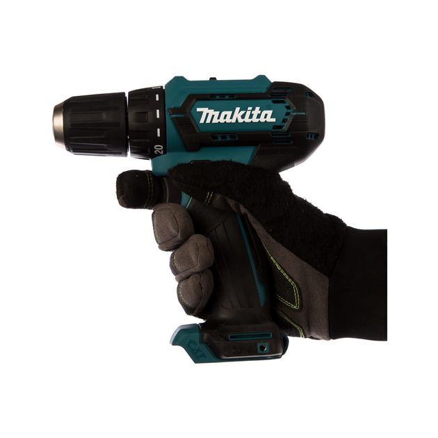 Makita Шуруповерт-дриль DF333DZ, акум, 10.8В (12В), CXT, 0-450/0-1700 об/хв, 30/14Нм, 1.1кг, SOLO, фото , зображення 9 | SNABZHENIE.com.ua