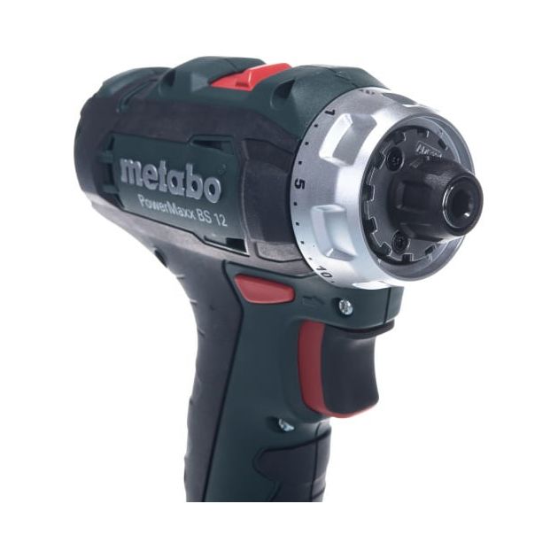 Metabo Шуруповерт-дриль PowerMaxx BS 12 - 2х2.0Аг (Slide-in), ЗП SC-30, кейс МС05, 12В, фото , изображение 7 | SNABZHENIE.com.ua Metabo Шуруповерт-дриль PowerMaxx BS 12 - 2х2.0Аг (Slide-in), ЗП SC-30, кейс МС05, 12В, фото , изображение 7 | SNABZHENIE.com.ua