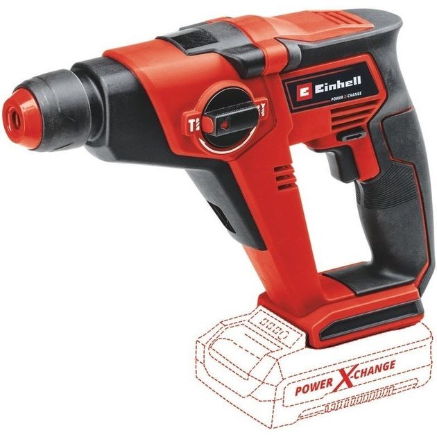 Einhell Перфоратор TE-HD 18/12 Li-Solo, PXC, аккум., SDS+, 1.3Дж, 1.7кг, (без АКБ и ЗУ), фото  | SNABZHENIE.com.ua