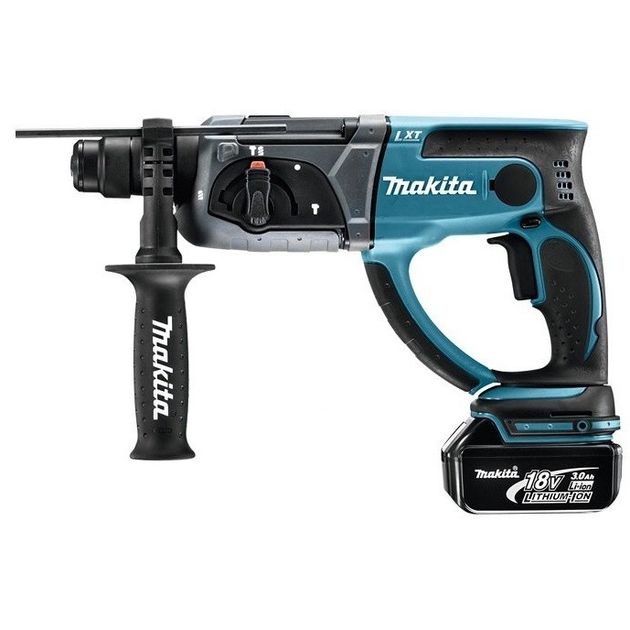 Makita Перфоратор DHR202RX4 акумуляторний, SDS+, 2Дж, LXT 18, 3 Ач, фото  | SNABZHENIE.com.ua
